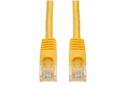 Cable de conexión RJ-45 M/M Cat6 amarillo de 50 pies