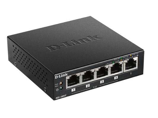 Dlink 5 Port Unmanaged 1G Poe Switch
