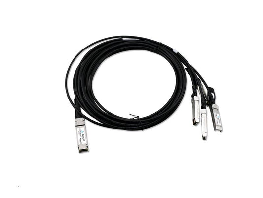 Convertidor de señal de fibra óptica pasivo Axiom 40Gbase-Cr4 Qsfp+ a 4 10Gbase-Cu Sfp+ Mellanox