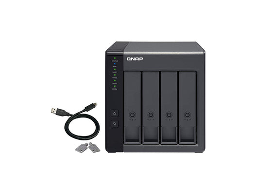 Boîtier RAID matériel Qnap Tr-004 4 baies USB 3.0 Type-C (5 Gbit/s)/