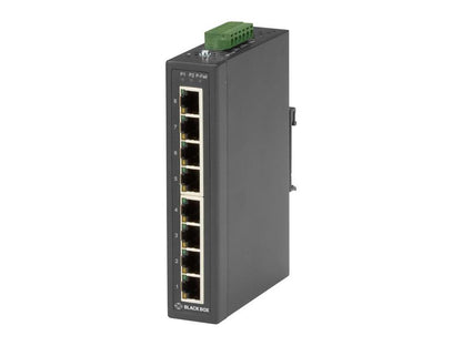 Conmutador rápido Ethernet industrial de 8 puertos Black Box Corp E
