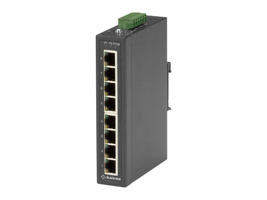 Black Box Corp 8 Port Industrialethernet Fast Switch E