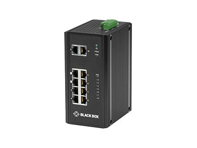 Black Box Corp 10P Fast Eth Ind Sw Poe+