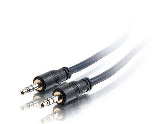 Câble audio stéréo C2G 75 pi 3,5 mm avec connecteurs discrets M/M