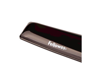 Soporte de muñeca para teclado Fellowes Crystals, color negro