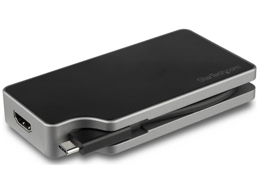 Adaptador de vídeo multipuerto USB C Startech.Com, 4K 60Hz UHD portátil de 5