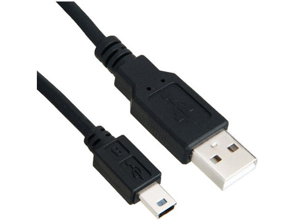 Axiom Usb 2.0 Type-A To Mini Usb Type-B Cable M/M 6Ft