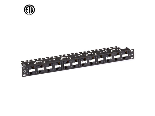 Black Box Corp Cat6A 110-Punchdown Component Panel