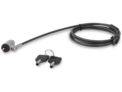 Candado con cable para portátil Startech.Com de 2 m (6 pies) con llaves, seguridad con llave