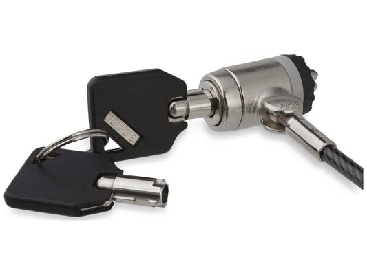 Candado con cable para portátil Startech.Com de 2 m (6 pies) con llaves, seguridad con llave