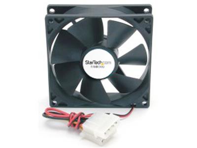 Ventilador de caja de computadora Startech.Com de 92 x 25 mm con rodamientos de bolas dobles y conector Lp4