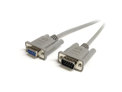 Cable serial directo Startech.Com de 1,8 m - DB9 macho a hembra (Mxt100)