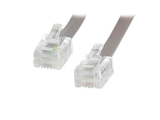 Cable telefónico para módem RJ11 de 7,6 m (Startech.Com) - Cable telefónico - RJ-1