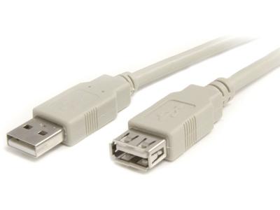 Cable de extensión USB 2.0 de 1.8 m Startech.Com, A a A, macho/hembra, USB