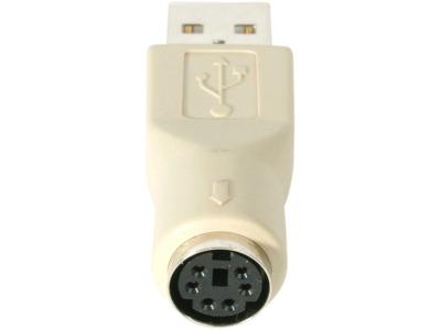 Adaptador de repuesto de ratón PS/2 a USB de Startech.com, hembra/hembra - Para usar con