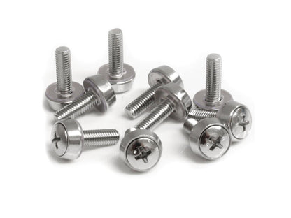 Tornillos de montaje M5 de Startech.Com para racks y gabinetes de servidores - 50