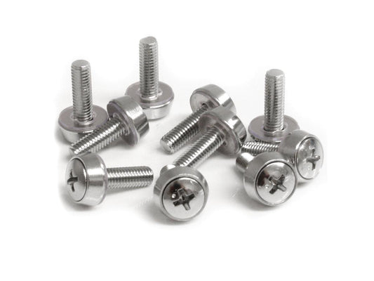 Tornillos de montaje M5 de Startech.Com para racks y gabinetes de servidores - 50