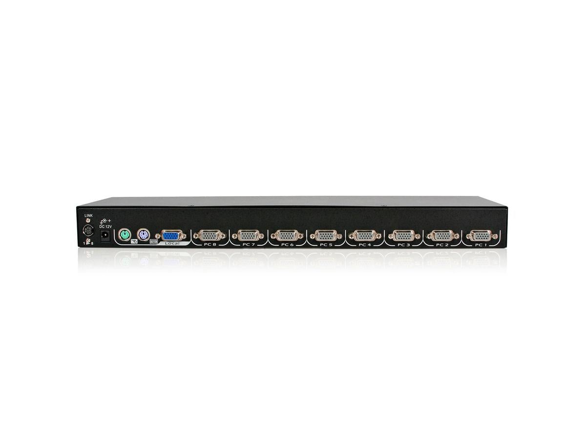 Módulo KVM de 8 puertos Startech.Com para consolas LCD de montaje en rack con AD