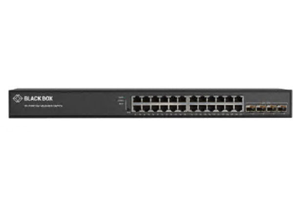 Black Box Corp Gigabit Managed Switch 28 Port