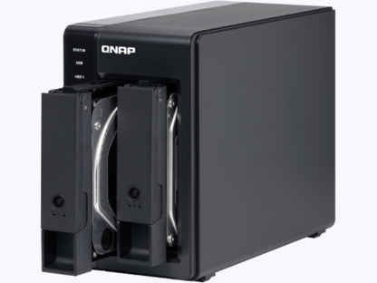 Qnap 2-Bay 3.5In Sata Hdd Usb 3.1 Gen2 10Gbps Type-C Hardware Raid