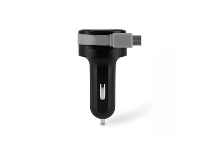 Chargeur de voiture Aluratek avec câble RBN intégré de type C