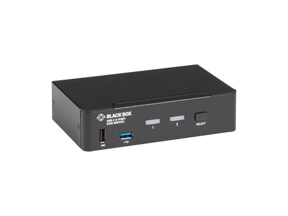 Conmutador KVM USB-C 4K de 2 puertos de Black Box Corp