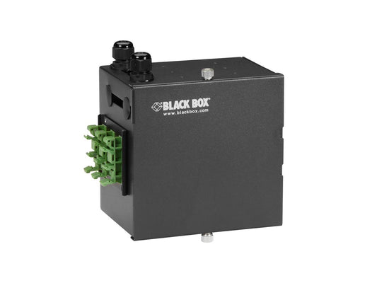 Miniconector de fibra óptica para riel DIN Black Box Corp - 2 puertos