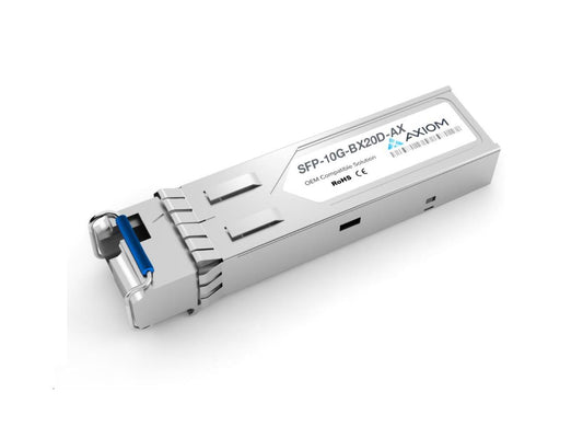 Transceptor SFP+ Axiom 10Gbase-Bx20-D para Cisco - SFP-10G-Bx20D (D)