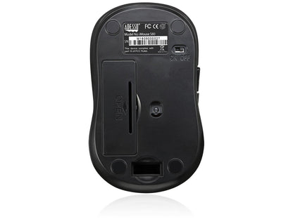 Mouse Wireless Fabric Optical Mini Blk