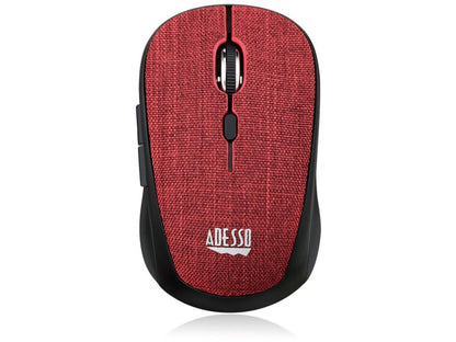 Mouse Wireless Fabric Optical Mini Red