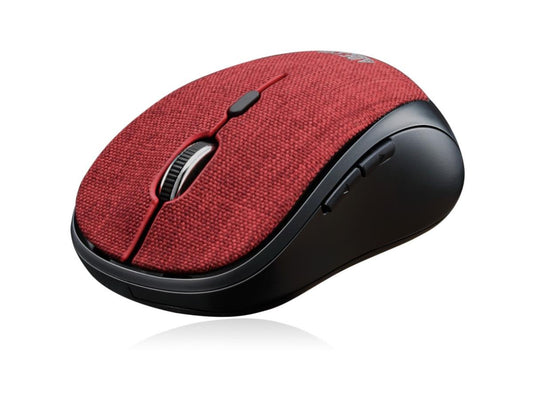 Mouse Wireless Fabric Optical Mini Red