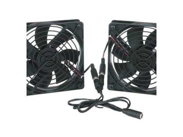Middle Atlantic Rck Accories 2 4 Dc Fans W/Ctrl
