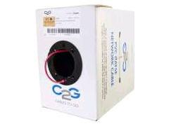 C2G Bulk Cable - 499 Ft - Red
