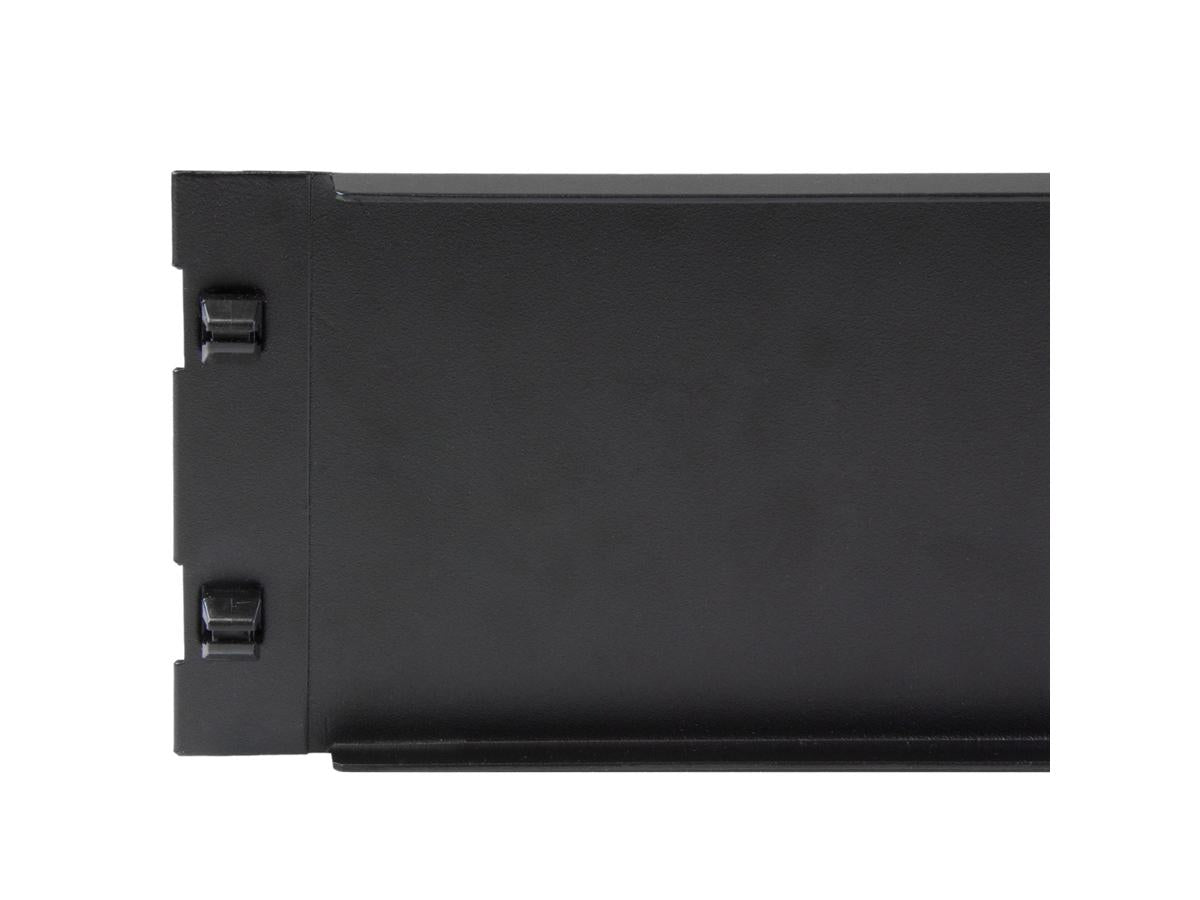 Panel ciego Startech.Com - 2U - 19 pulgadas - Sin herramientas - Acero - Negro