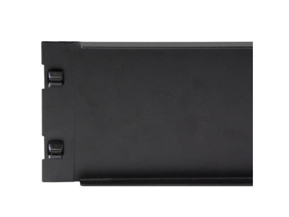 Panel ciego Startech.Com - 2U - 19 pulgadas - Sin herramientas - Acero - Negro