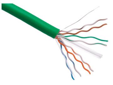 Cable Axiom Cat6 23 AWG de 4 pares, conductor sólido, 550 MHz, bobina de 10 unidades