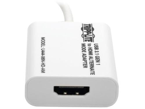 Adaptateur convertisseur vidéo USB-C vers HDMI Eaton Tripp Lite Series 4K x 2