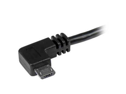 Cable micro USB Startech.Com de 2 m y 1,8 m con conectores en ángulo recto