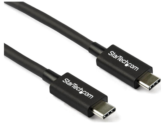 Cable Thunderbolt 3 de Startech.Com de 80 cm (2,6 pies), 40 Gbps, 100 W de potencia, 4K