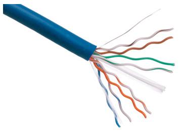 Cable Axiom Cat6 23 AWG de 4 pares, conductor sólido, 550 MHz, bobina de 50 unidades