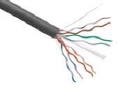 Carrete de cable Axiom Cat6 23 AWG, 4 pares, sólido, 550 MHz, plenum, 1000 F