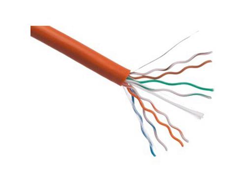 Carrete de cable Axiom Cat6 23 AWG, 4 pares, sólido, 550 MHz, plenum, 1000 F