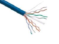 Cable Axiom Cat5E 24 AWG, 4 pares, conductor sólido, 350 MHz, bobina a granel (1 unidad)