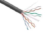 Cable Axiom Cat5E 24 AWG, 4 pares, conductor sólido, 350 MHz, bobina a granel (1 unidad)