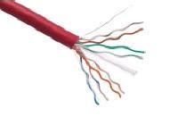 Cable Axiom Cat5E 24 AWG, 4 pares, sólido, 350 MHz, plenum, bobina de 1000 unidades