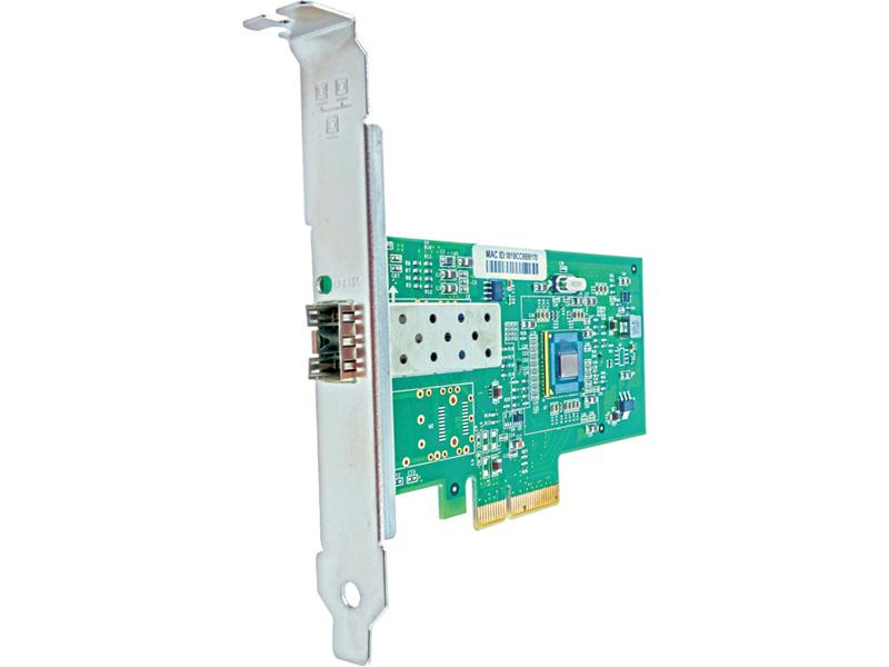 Axiom 1Gbs Single Port Sfp Pcie X4 Nic Card For Hp W/Transceiver -
