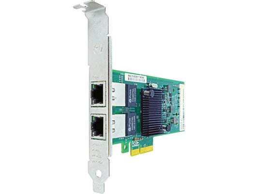 Axiom 10/100/1000Mbs Dual Port Rj45 Pcie X4 Nic Card For Dell - 43