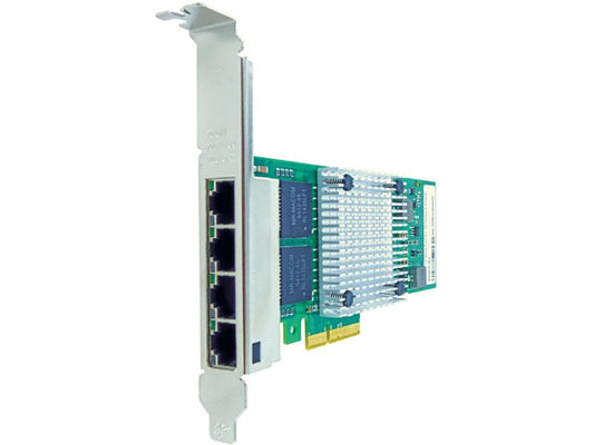 Axiom 10/100/1000Mbs Quad Port Rj45 Pcie X4 Nic Card For Hp - 5386