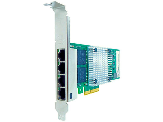 Axiom 10/100/1000Mbs Quad Port Rj45 Pcie X4 Nic Card For Intel - E