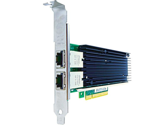 Tarjeta de interfaz de red Axiom PCIe X8 de 10 Gbps con doble puerto RJ45 para Intel - X540T2, X5